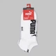 Набор женских носков хлопковых Puma Elements Unisex Bwt Sneaker 93899403 35/38 3 пары White/Grey (8720245826105) - изображение 4
