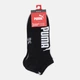 Набор женских носков коротких хлопковых Puma Elements Unisex Bwt Sneaker 93899408 35-38 3 пары Black/Grey (8720245824606) - изображение 4
