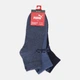 Набор женских носков коротких хлопковых Puma Elements Unisex Plain Q 94710808 35-38 3 пары Denim Blue (8720245958356) - изображение 3