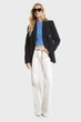 Жіночі білі джинси FLARE CHAIN ​​BELT Michael Kors 2 MF3904180V - зображення 2