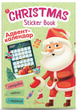 Книга для для детей Адвент календарь Christmas sticker book Веселые развлечения - изображение 7