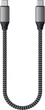 Кабель USB-C to USB-C Satechi 100W Space Gray (25 cm) (ST-TCC10M) - зображення 3