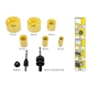 Набір свердел корончастих Trotec HSS Bi-metal Set (6215001351) - зображення 4