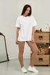Хлопковая футболка для беременных и кормящих для любого срока Ankara XXL/3XL Lullababe Белый LB09AN102 - изображение 2