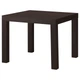 Журнальный столик LACK 55х55 см IKEA 801.042.68 черный/коричневый - изображение 1