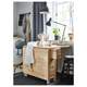 Розкладний стіл NORDEN 152x80 см IKEA 904.238.87 береза - зображення 2