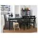 Кухонный стул INGOLF IKEA 602.178.22 коричнево-черный - изображение 6