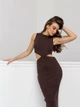 В'язана сукня Brijet Larionoff 42-46 коричневий (Brijet_ brown) - зображення 4