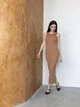 Вязаное платье Gven Larionoff 42-46 карамельный (Gven_caramel) - изображение 1
