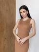 Вязаное платье Gven Larionoff 42-46 карамельный (Gven_caramel) - изображение 5