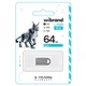 Флеш-накопитель Wibrand USB 2.0 Lynx 64Gb Silver WI2.0/LY64M2S - изображение 2