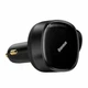 Автомобильное зарядное устройство Baseus Enjoyment Retractable 2-in-1 Car Charger C+L 30W Black CGTX000001 - изображение 6