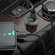 Автомобільний зарядний пристрій HOCO Z47 Transparent Discovery Edition dual port QC3.0 18W (Type-C) Transparent Black 6931474782250 - зображення 4