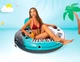 Надувное круглое кресло пляжное для плавания Intex 56825, "Aqua River Run" с ручками и подстаканником, 135 см (10+ лет) - изображение 5