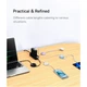 Кабель Baseus Free2Draw Mini Retractable Charging Cable Type-C to Type-C 100W 1m Nebula Purple P10364500511-00 - изображение 8