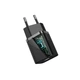 Сетевое зарядное устройство Baseus Super Si 1C 20W With Simple Wisdom Data Cable Type-C/iP 1m Black TZCCSUP-B01 - изображение 6