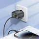 Мережевий зарядний пристрій HOCO CS42A Smart PD30W+QC3.0 charger (EU) Black 6942007620765 - зображення 5