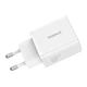 Сетевое зарядное устройство Baseus Cube Fast Charger C+U 30W EU Moon White P10111404213-00 - изображение 7