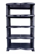 Етажерка для взуття 80,5х30х48 см VIOLET HOUSE (0756 Рот Эко BLACK) - зображення 2