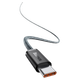 Кабель Baseus Dynamic Type-C to Type-C 100W 2M Серый (CALD000316) - изображение 2
