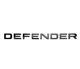 Эмблема надпись Defender задняя для Land Rover (2020-2024г) черная 204х16мм пластик (на скотче) - изображение 2