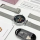 Смарт-годинник жіночий Modfit Eclipse Silver Mesh з Амолед екраном - зображення 2