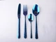 Набір столових приборів у подарунковій коробці Herdmar Oslo Blue5 24 предмети - зображення 3