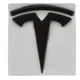 Значек эмблема Tesla Model 3 Performance черная матовая на багажник - изображение 2
