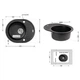 Кухонна мийка Lidz 620x500/200 BLM-14 чорна з штучного каменю (LIDZBLM14620500200) - зображення 2
