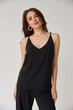 Майка на тонких бретелях з американського крепу Wear me S Чорний (12_24_47_5185) - изображение 1