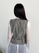 Жіночий жилет Python бірюзовий, L ART KNIT 038386 - зображення 3