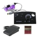 Фрезер для маникюра и педикюра Nail Master ZS-602 65 Вт 45000 об/мин Черный (аппарат для маникюра и педикюра) + Пилочка для ногтей "волна" Lilly Beaute - изображение 3