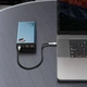 УМБ Baseus Adaman Metal Digital Display Quick Charge Power Bank 65W 20000mAh Blue (PPIMDA-D03) - изображение 7