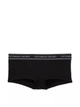 Котонові трусики-шорти Victoria's Secret S чорні 26825492 - изображение 3