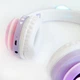 Бездротові навушники з підсвічуванням з мікрофоном і Bluetooth, Фіолетові (ARTST2BNPurple) - зображення 2