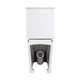 Унитаз-компакт Qtap Nando безободковый с сиденьем Soft-close QT12221222AW - изображение 7