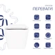 Унитаз подвесной Qtap Crow Rimless безободковый с сиденьем Soft-close QT05335170W - изображение 3