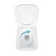 Унитаз подвесной Qtap Crow безободковый с сиденьем Soft-close QT05335170W - изображение 6