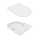 Унитаз подвесной Qtap Jay безободковый с сиденьем Soft-close QT07335176W - изображение 8