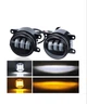 Комплект протитуманних LED фар AllLight FB-350Y D=90мм White+Yellow (Renault, Citroen, Ford, Mitsubishi, Opel, Peugeot, Subaru) - зображення 2