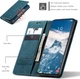 Чохол книжка з магнітом Samsung Galaxy S24 FE S721 CaseMe Sea Green (39714-56) - зображення 3