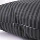 Подушка MirSon №0113 Сolor Fun Line 17-0611 Stripe Black Хлопок средняя 50x70 см (2200010864182) - изображение 4
