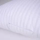 Подушка MirSon №0124 Сolor Fun Line 17-0605 Stripe White Шерсть средняя 50x70 см (2200010864571) - изображение 4