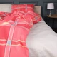 Комплект постельного белья Mirson Семейный 2 x 143 x 210 см 17-0765 Checkered Red Бязь (2200010938920) - изображение 3