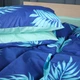 Простынь MirSon двуспальная 180x220 см 17-0758 Serene Foliage Бязь (2200010935615) - изображение 3