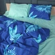 Простынь MirSon евро 200x220 см 17-0758 Serene Foliage Бязь (2200010935479) - изображение 2