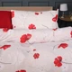 Простынь MirSon евро 200x220 см 17-0754 Scarlet Poppies Ranforce Elite (2200010933499) - изображение 4