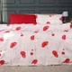 Простынь MirSon King Size 220x240 см 17-0754 Scarlet Poppies Ranforce Elite (2200010933505) - изображение 2