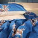 Простынь MirSon двуспальная 180x220 см 17-0757 Leafy Dreams Бязь (2200010935042) - изображение 3