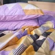 Наволочка MirSon Ranforce Elite 17-0764 Violet triangles 50х70 см (2200010938470) - изображение 1